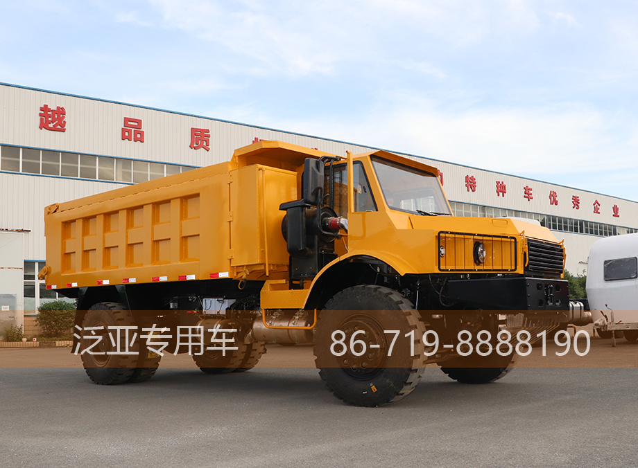 四驅(qū)單排越野自卸礦車 4*4尖頭越野工礦專用車