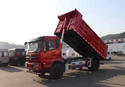 東風(fēng)平頭4*2自卸車 可拉12噸的自卸車出口 240馬力自卸車報(bào)價(jià)