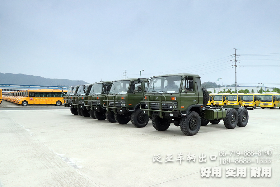 <strong>東風(fēng)EQ246/六驅(qū)EQ2102G柴油越野卡車(chē)準(zhǔn)備交車(chē)</strong>