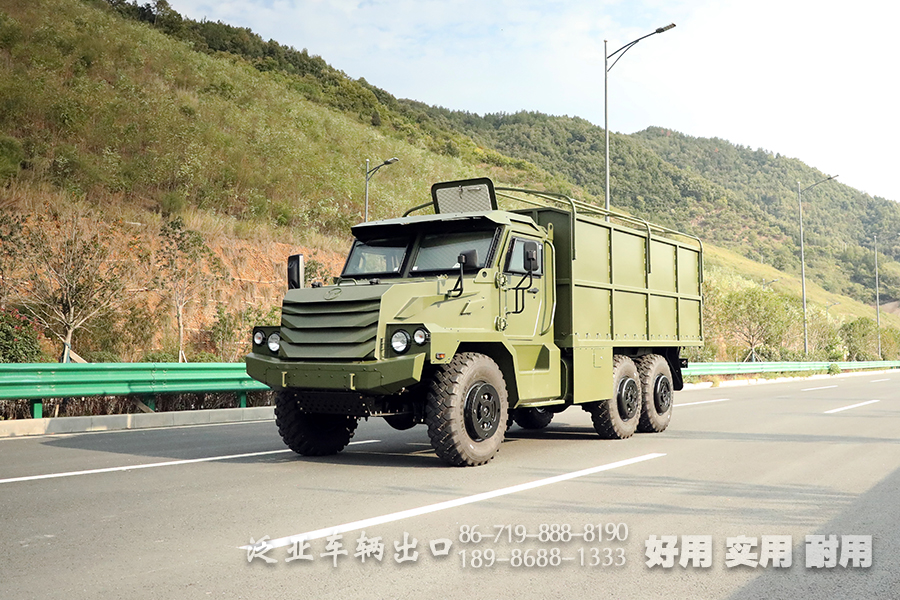 六驅(qū)越野載貨卡車-6X6定制版防護(hù)裝甲卡車-防護(hù)型越野專用車