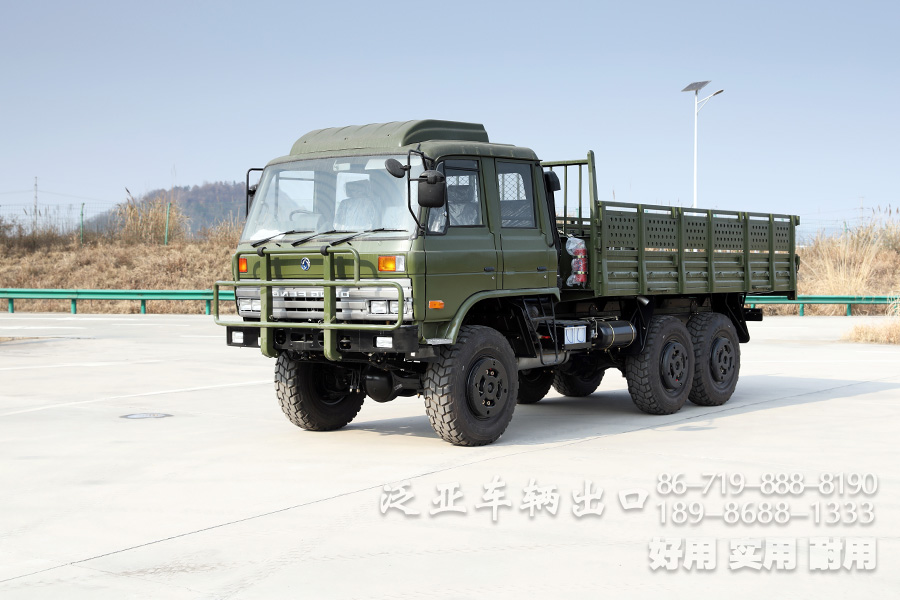 EQ2102N六驅(qū)雙排越野卡車_6*6東風(fēng)153雙排高配運(yùn)兵車_EQ246三噸半越野車配置