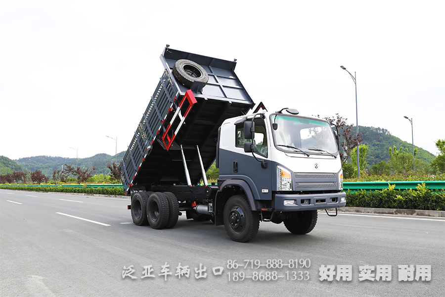 5噸自卸貨車,6*6越野自卸汽車,東風山貓,自卸卡車出口,六驅(qū)輕型卡車,新款自卸