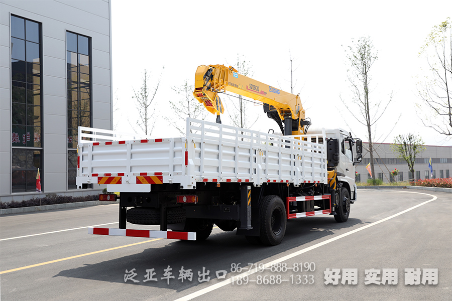 徐工10噸隨車吊,隨車吊改裝廠家,四節(jié)臂直臂吊,東風(fēng)底盤隨車吊,SQ10SK3Q隨車起重運(yùn)輸車,10噸四節(jié)臂吊機(jī)