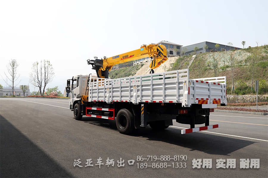  徐工10噸隨車吊,隨車吊改裝廠家,四節(jié)臂直臂吊,東風底盤隨車吊,SQ10SK3Q隨車起重運輸車,10噸四節(jié)臂吊機