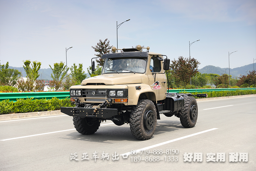 4x4長(zhǎng)頭越野專(zhuān)用車(chē)底盤(pán)_四驅(qū)東風(fēng)240尖頭駕駛室底盤(pán)_定制化出口底盤(pán)廠(chǎng)家