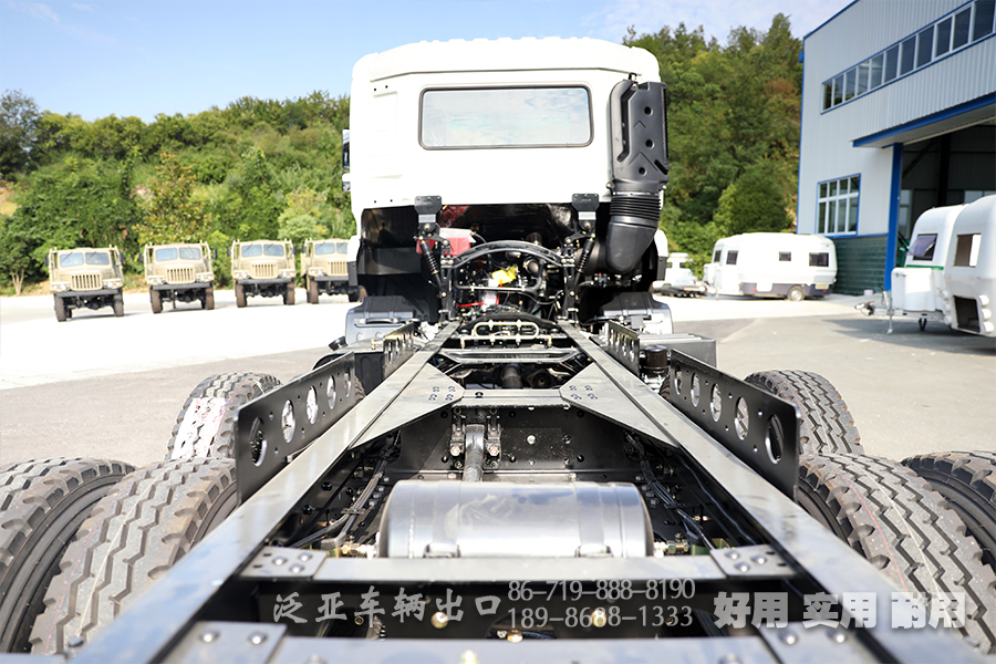 后八輪底盤,重型底盤出口,三橋卡車底盤,東風(fēng)25噸底盤,280馬力卡車,6*4自卸改裝廠家