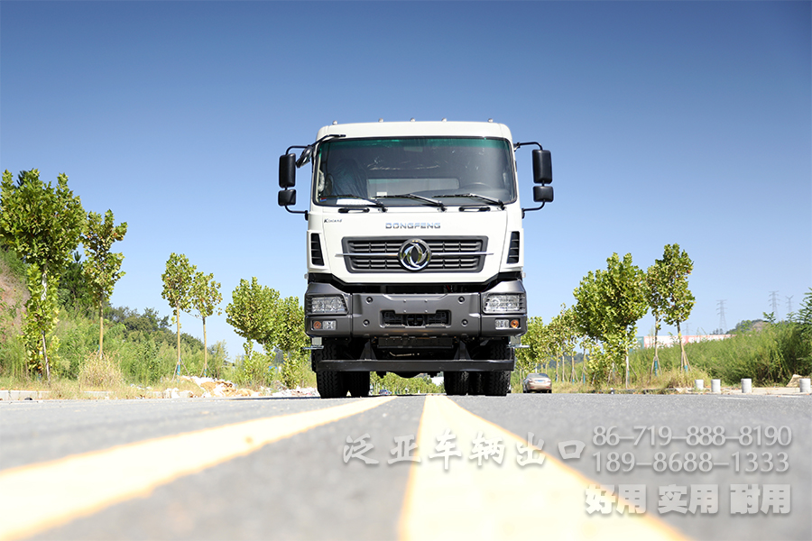 后八輪自卸,重型自卸車出口,三橋卡車貨車, 東風(fēng)25噸后八輪,280馬力卡車,6*4自卸改裝廠家,工地拉土方石方貨車