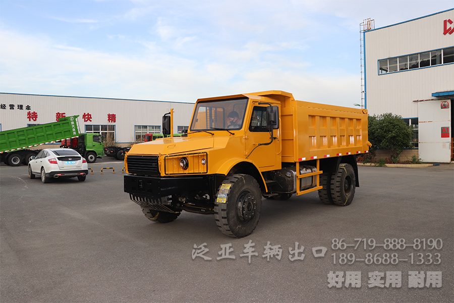 單橋16噸礦區(qū)貨車_4*2工礦專用越野卡車_11方四不像渣土卡車