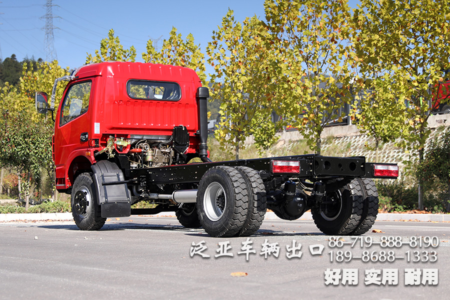 5噸自卸車底盤,東風(fēng)輕卡自卸底盤,出口專供卡車底盤,東風(fēng)單排4*2,輕型自卸貨車底盤