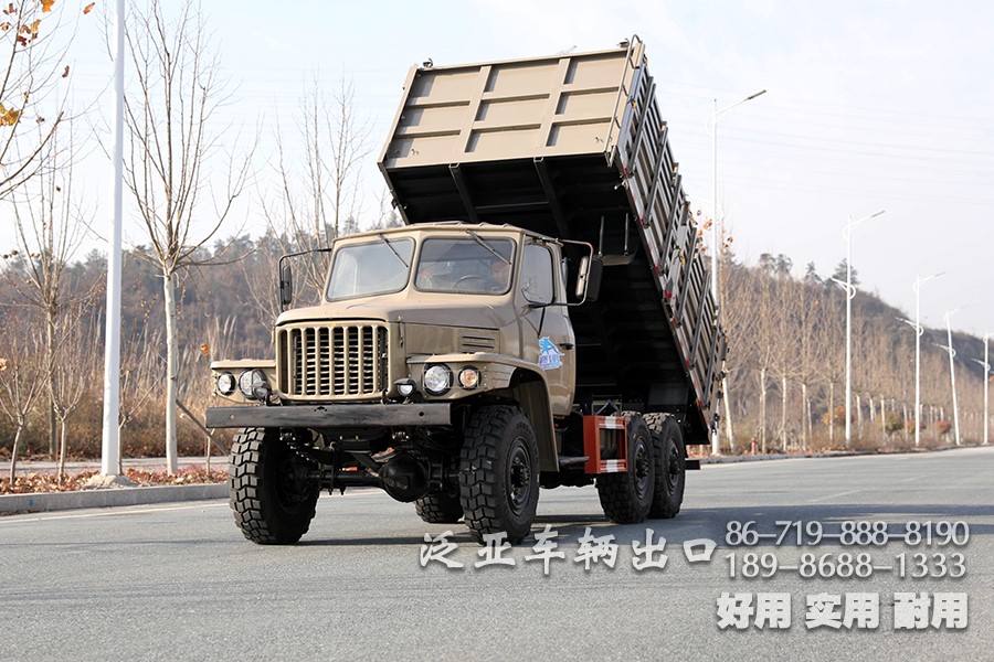 東風(fēng)六驅(qū)EQ2082越野自卸卡車(chē)_東風(fēng)大馬力越野自卸載貨車(chē)